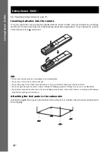 Предварительный просмотр 8 страницы Sony DAV-HDX900W Operating Manual