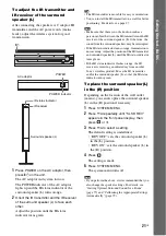 Предварительный просмотр 21 страницы Sony DAV-HDX900W Operating Manual