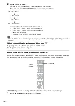 Предварительный просмотр 30 страницы Sony DAV-HDX900W Operating Manual