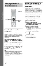 Предварительный просмотр 36 страницы Sony DAV-HDX900W Operating Manual