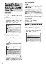 Предварительный просмотр 56 страницы Sony DAV-HDX900W Operating Manual