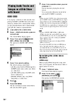 Предварительный просмотр 58 страницы Sony DAV-HDX900W Operating Manual