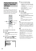 Предварительный просмотр 66 страницы Sony DAV-IS10 Operating Instructions Manual