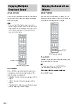 Предварительный просмотр 76 страницы Sony DAV-IS10 Operating Instructions Manual