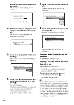 Предварительный просмотр 82 страницы Sony DAV-IS10 Operating Instructions Manual