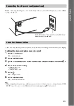 Предварительный просмотр 21 страницы Sony DAV-JZ8888K Operating Instructions Manual