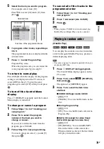 Preview for 35 page of Sony DAV-JZ8888K Operating Instructions Manual