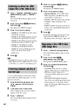 Preview for 42 page of Sony DAV-JZ8888K Operating Instructions Manual