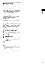 Preview for 55 page of Sony DAV-JZ8888K Operating Instructions Manual