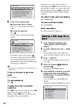 Preview for 64 page of Sony DAV-JZ8888K Operating Instructions Manual