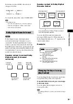 Preview for 79 page of Sony DAV-JZ8888K Operating Instructions Manual