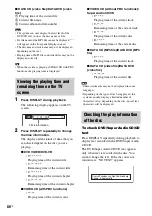 Preview for 86 page of Sony DAV-JZ8888K Operating Instructions Manual