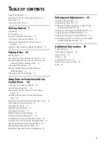 Preview for 3 page of Sony DAV-L8000 - Micro Satellite System Operating Instructions Manual