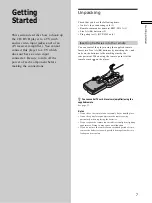 Preview for 7 page of Sony DAV-L8000 - Micro Satellite System Operating Instructions Manual