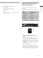 Preview for 15 page of Sony DAV-L8000 - Micro Satellite System Operating Instructions Manual