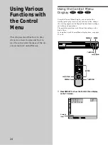 Preview for 24 page of Sony DAV-L8000 - Micro Satellite System Operating Instructions Manual