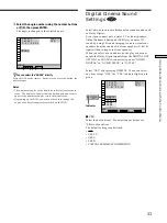 Preview for 33 page of Sony DAV-L8000 - Micro Satellite System Operating Instructions Manual