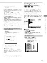 Preview for 37 page of Sony DAV-L8000 - Micro Satellite System Operating Instructions Manual