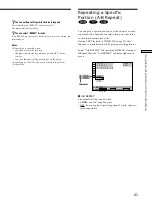 Preview for 41 page of Sony DAV-L8000 - Micro Satellite System Operating Instructions Manual