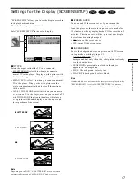 Preview for 47 page of Sony DAV-L8000 - Micro Satellite System Operating Instructions Manual