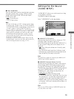 Preview for 51 page of Sony DAV-L8000 - Micro Satellite System Operating Instructions Manual