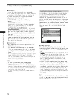 Preview for 52 page of Sony DAV-L8000 - Micro Satellite System Operating Instructions Manual