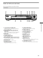 Preview for 63 page of Sony DAV-L8000 - Micro Satellite System Operating Instructions Manual