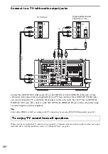 Preview for 28 page of Sony DAV-LF1 Operating Instructions Manual