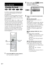 Preview for 62 page of Sony DAV-LF1 Operating Instructions Manual