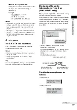 Preview for 63 page of Sony DAV-LF1 Operating Instructions Manual