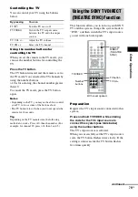 Предварительный просмотр 79 страницы Sony DAV-LF1 Operating Instructions Manual