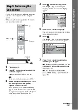 Preview for 29 page of Sony DAV-LF1H Operating Instructions Manual