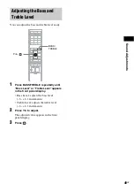 Предварительный просмотр 49 страницы Sony DAV-LF1H Operating Instructions Manual