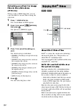 Preview for 72 page of Sony DAV-LF1H Operating Instructions Manual