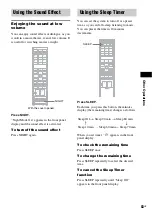 Preview for 83 page of Sony DAV-LF1H Operating Instructions Manual