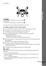 Предварительный просмотр 27 страницы Sony DAV-S800 Operating Instructions Manual