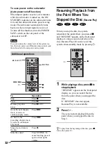 Предварительный просмотр 32 страницы Sony DAV-S888 Operating Instructions Manual