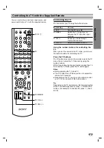 Предварительный просмотр 33 страницы Sony DAV-SB200 Operating Instructions Manual