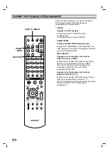 Предварительный просмотр 56 страницы Sony DAV-SB200 Operating Instructions Manual