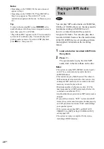 Предварительный просмотр 28 страницы Sony DAV-SB300 Operating Instructions Manual