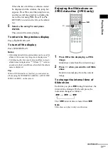 Preview for 31 page of Sony DAV-SB300 Operating Instructions Manual