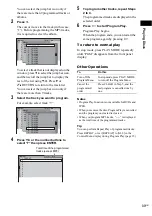 Предварительный просмотр 33 страницы Sony DAV-SB300 Operating Instructions Manual