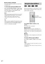 Preview for 48 page of Sony DAV-SB300 Operating Instructions Manual