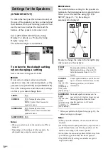 Предварительный просмотр 70 страницы Sony DAV-SB300 Operating Instructions Manual