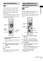 Предварительный просмотр 33 страницы Sony DAV-SB5000W Operating Instructions Manual