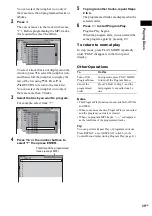 Предварительный просмотр 39 страницы Sony DAV-SB5000W Operating Instructions Manual