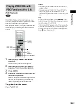 Preview for 25 page of Sony DAV-SC5 Operating Instructions Manual