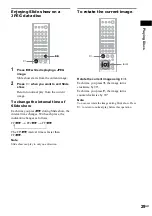 Preview for 29 page of Sony DAV-SC5 Operating Instructions Manual