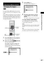 Предварительный просмотр 47 страницы Sony DAV-SC6 Operating Instructions Manual