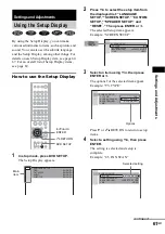 Предварительный просмотр 61 страницы Sony DAV-SC6 Operating Instructions Manual